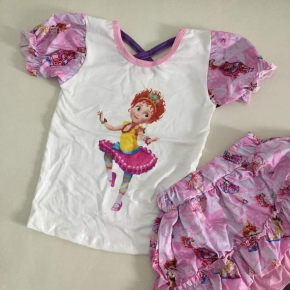 Fancy Nancy Cute Skirt Set with top - Picture 3 of 5